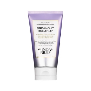 image:imageSunday Riley Breakout Breakup Salicylic Acid Cleanser for BlemishProne SkinPurple